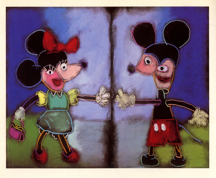Mickey i Minnie     1991    (The Art of Mickey Mouse, USA)
